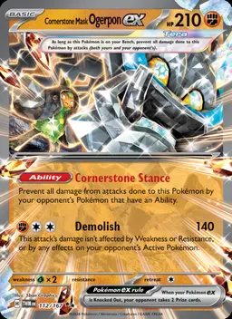 Cornerstone Mask Ogerpon ex card photo