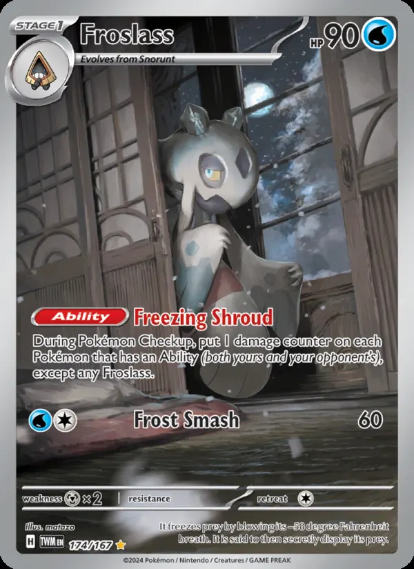 Froslass card photo