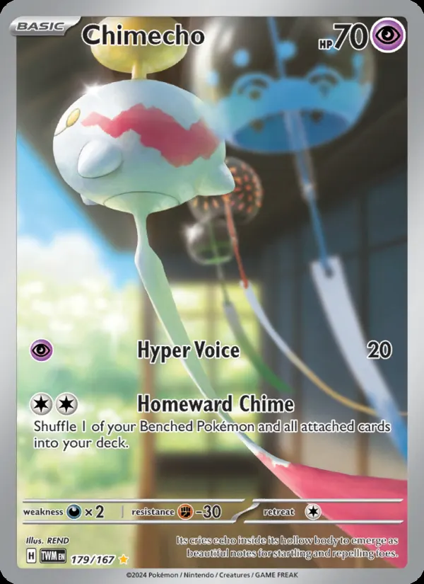Chimecho card photo
