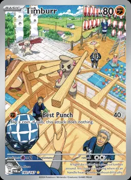 Timburr card photo