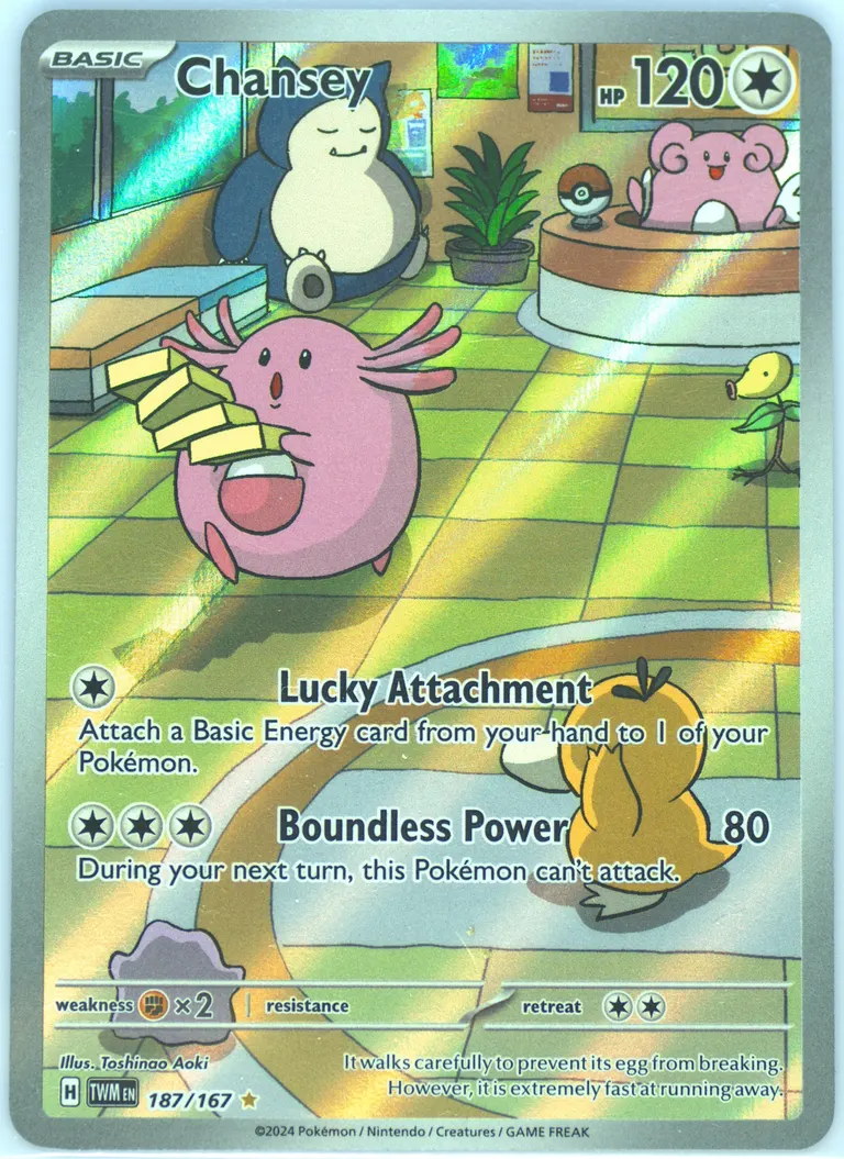 Chansey card photo