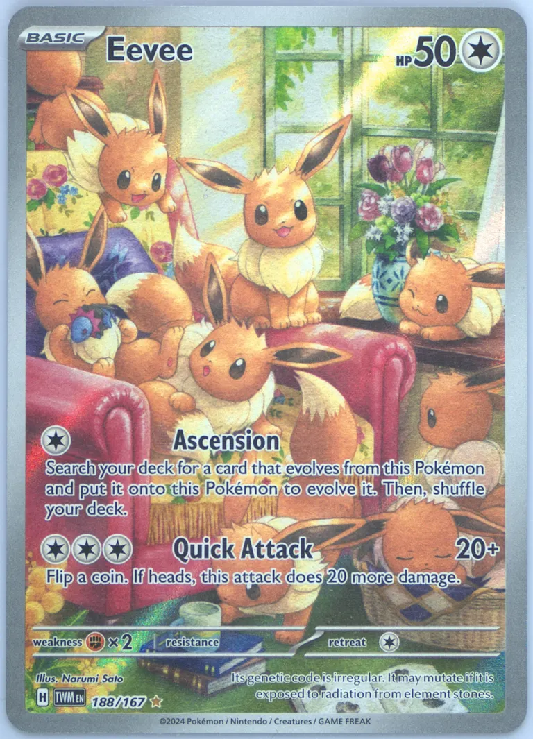 Eevee card photo