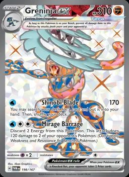 Greninja ex card photo