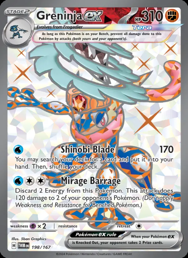 Greninja ex card photo