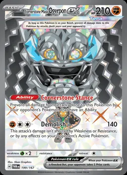 Cornerstone Mask Ogerpon ex #199