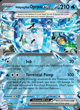 Wellspring Mask Ogerpon ex card photo