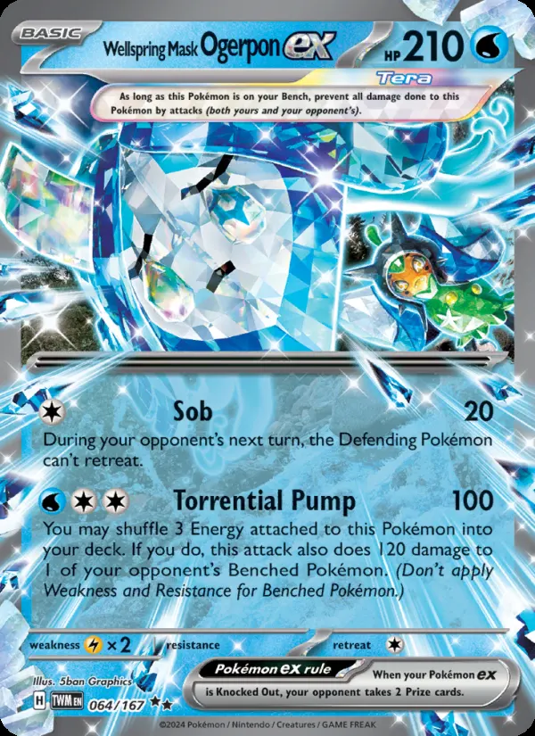 Wellspring Mask Ogerpon ex card photo