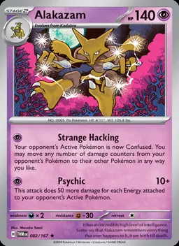 Alakazam card photo
