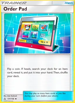 Order Pad #131