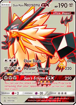 Dusk Mane Necrozma GX #145