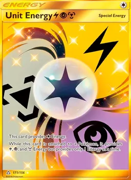 Unit Energy LightningPsychicMetal #171