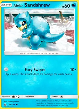 Alolan Sandshrew #28