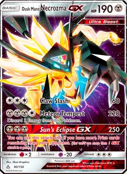 Dusk Mane Necrozma GX #90