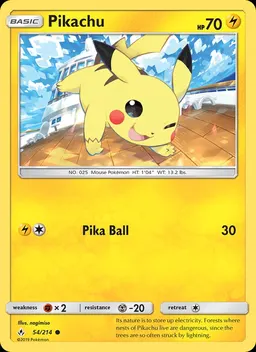 Pikachu #54