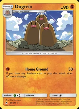 Dugtrio #86