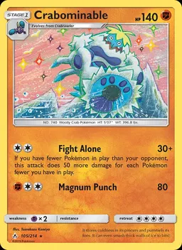 Crabominable #105