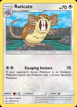 Raticate #144