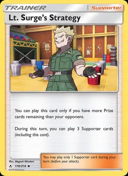 Lt. Surge’s Strategy #178