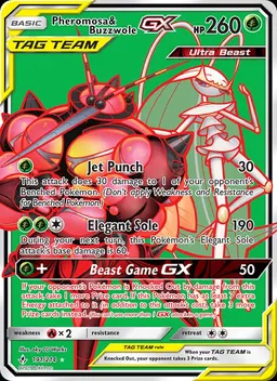 Pheromosa & Buzzwole GX #191