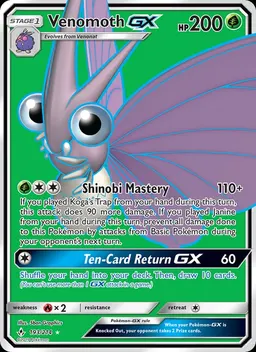 Venomoth GX #193
