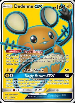 Dedenne GX #195