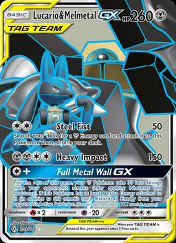 Lucario & Melmetal GX #203