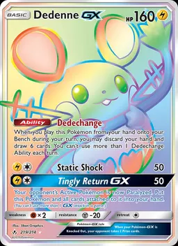 Dedenne GX #219