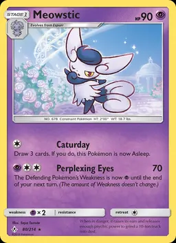 Meowstic #80