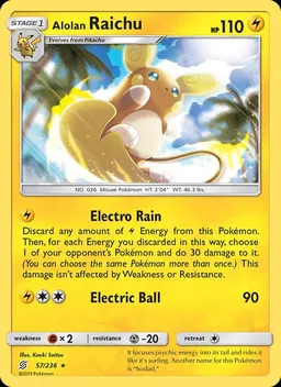Alolan Raichu #57
