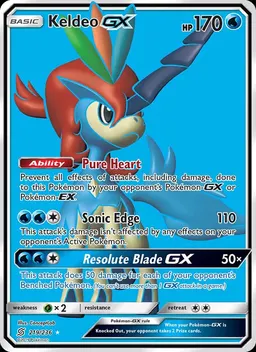 Keldeo GX #219