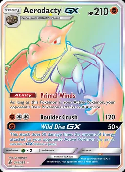 Aerodactyl GX #244