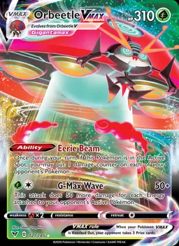 Orbeetle VMAX card photo