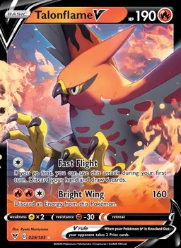 Talonflame V card photo