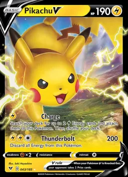Pikachu V #43