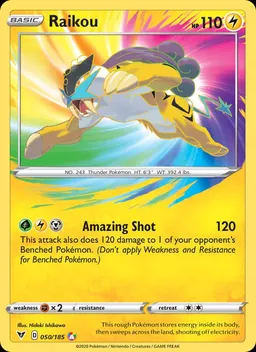 Raikou card photo