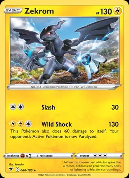 Zekrom card photo