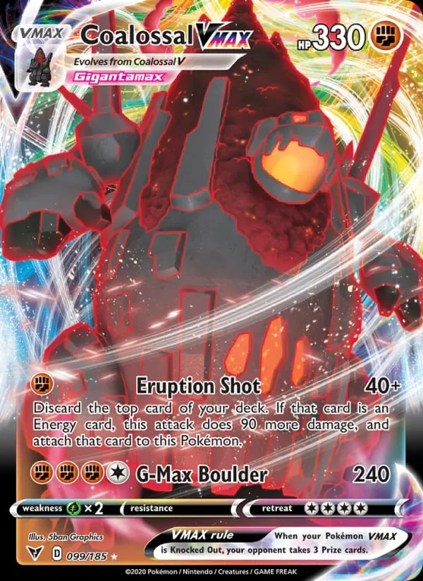 Coalossal VMAX card photo