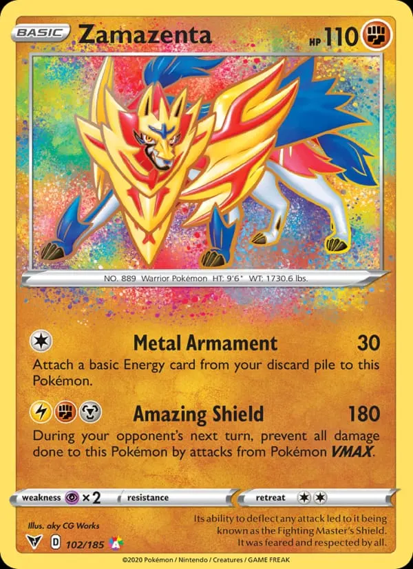 Zamazenta card photo