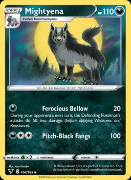 Mightyena #104