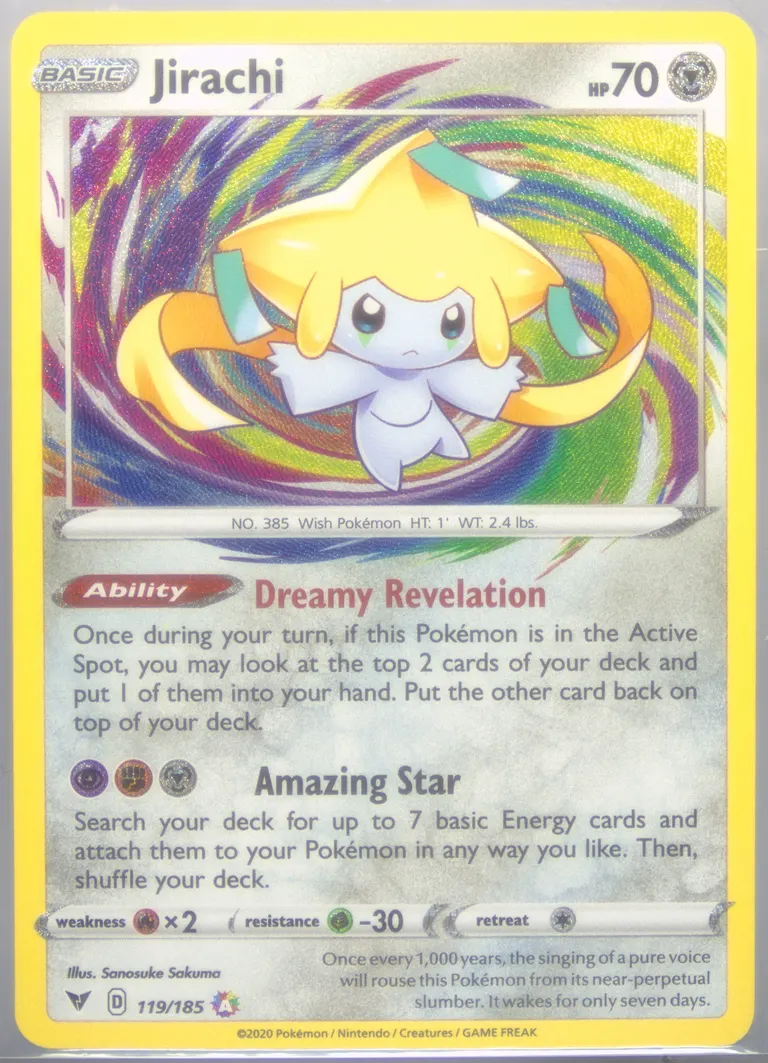 Jirachi card photo