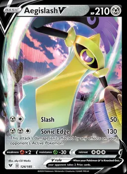 Aegislash V card photo