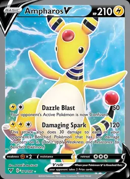 Ampharos V card photo