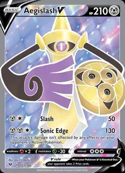 Aegislash V card photo