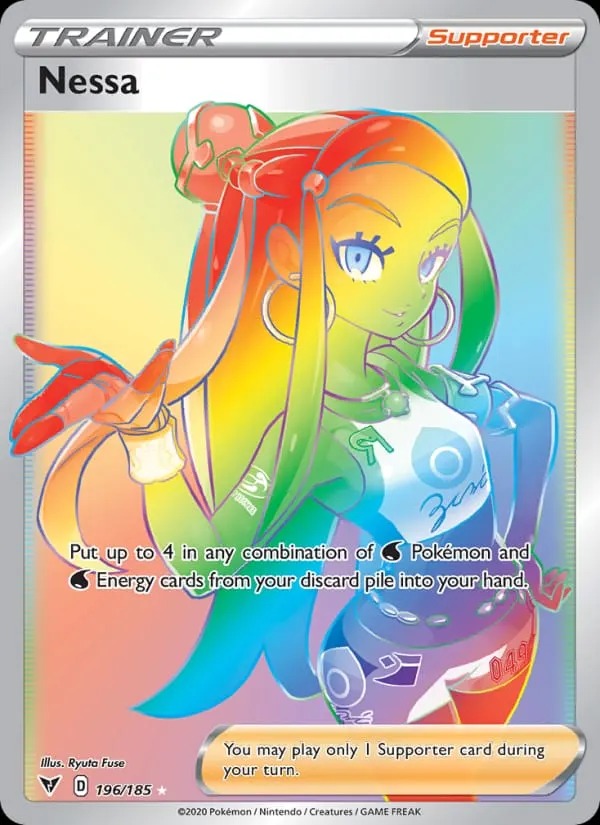 Nessa card photo