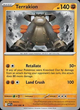 Terrakion #54