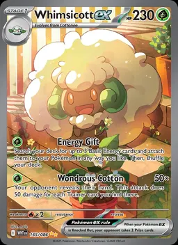 Whimsicott ex #165