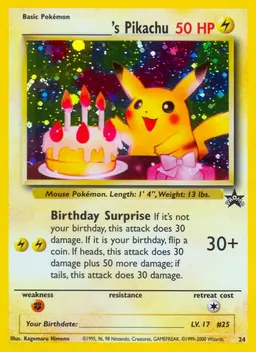 ___________'s Pikachu #24