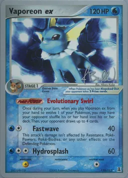 Vaporeon EX #110