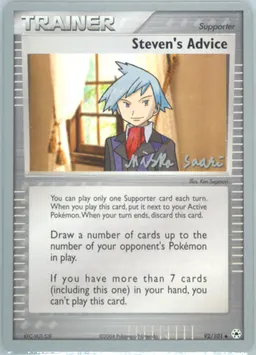 Steven's Advice #92-BLS