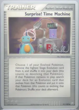Surprise! Time Machine #91-EEVEELUTIONS